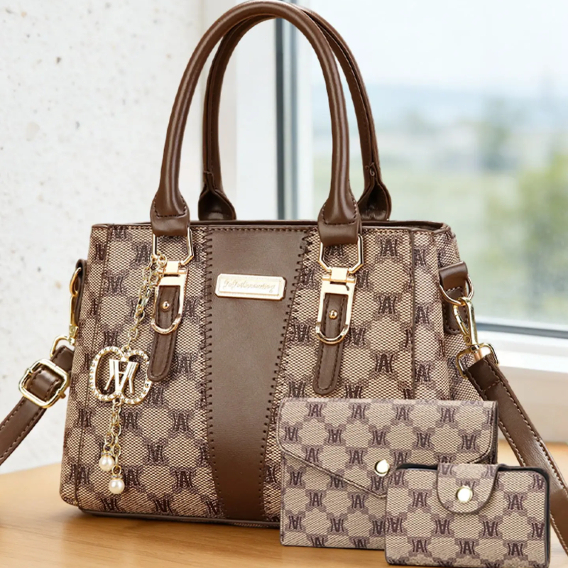 Luxury Bags & Leather Repair Of Atlanta - Light luxury high-end letter printed handbag,