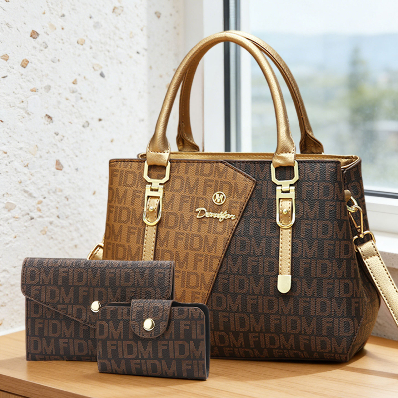 Luxury Bags & Leather Repair Of Atlanta - 3-piece women's bag set, luxury premium