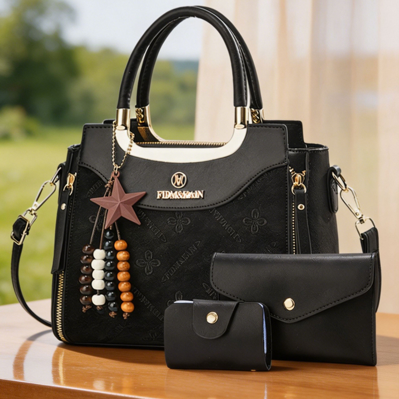 Stylish women's handbag, solid – Luxury Bags & Leather Repair Of Atlanta recenzja i cena