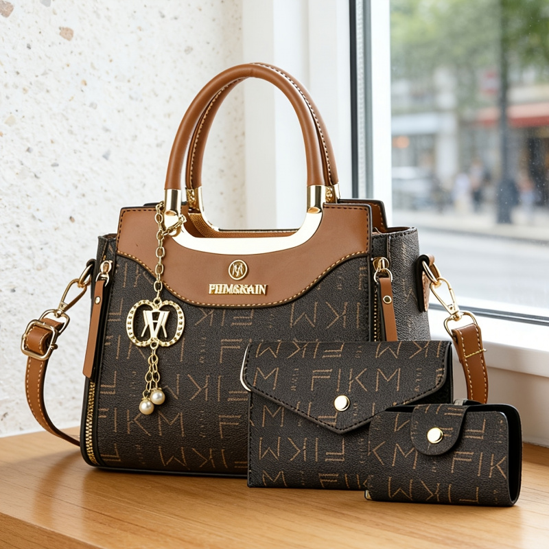 3-piece set of light luxury hi – Luxury Bags & Leather Repair Of Atlanta recenzja i cena