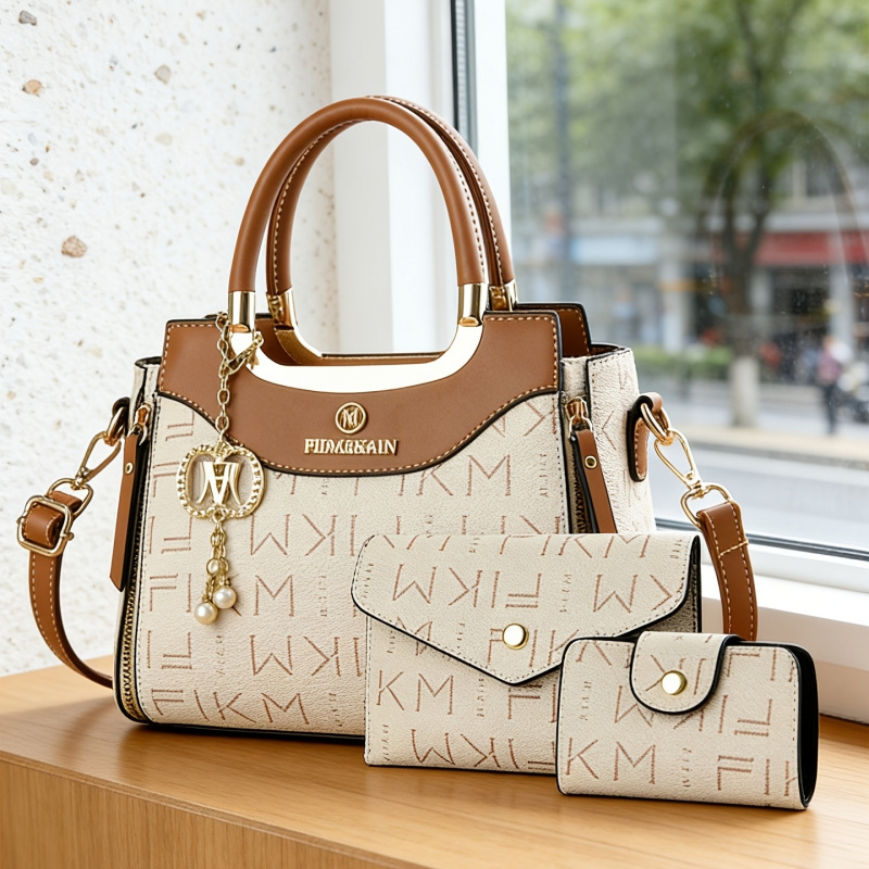 3-piece set of light luxury hi – Luxury Bags & Leather Repair Of Atlanta recenzja i cena