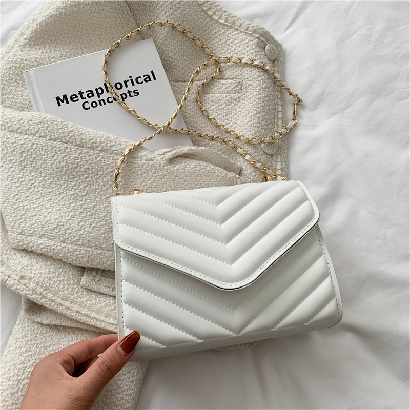 Women's White Black Quilted Ch – Luxury Quilted Bags recenzja i cena