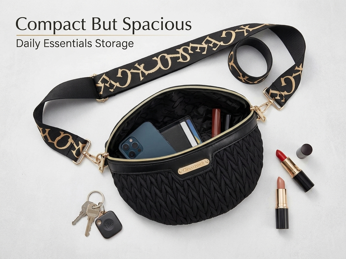 Luxury Quilted Waist Pack for  – Luxury Quilted Bags recenzja i cena