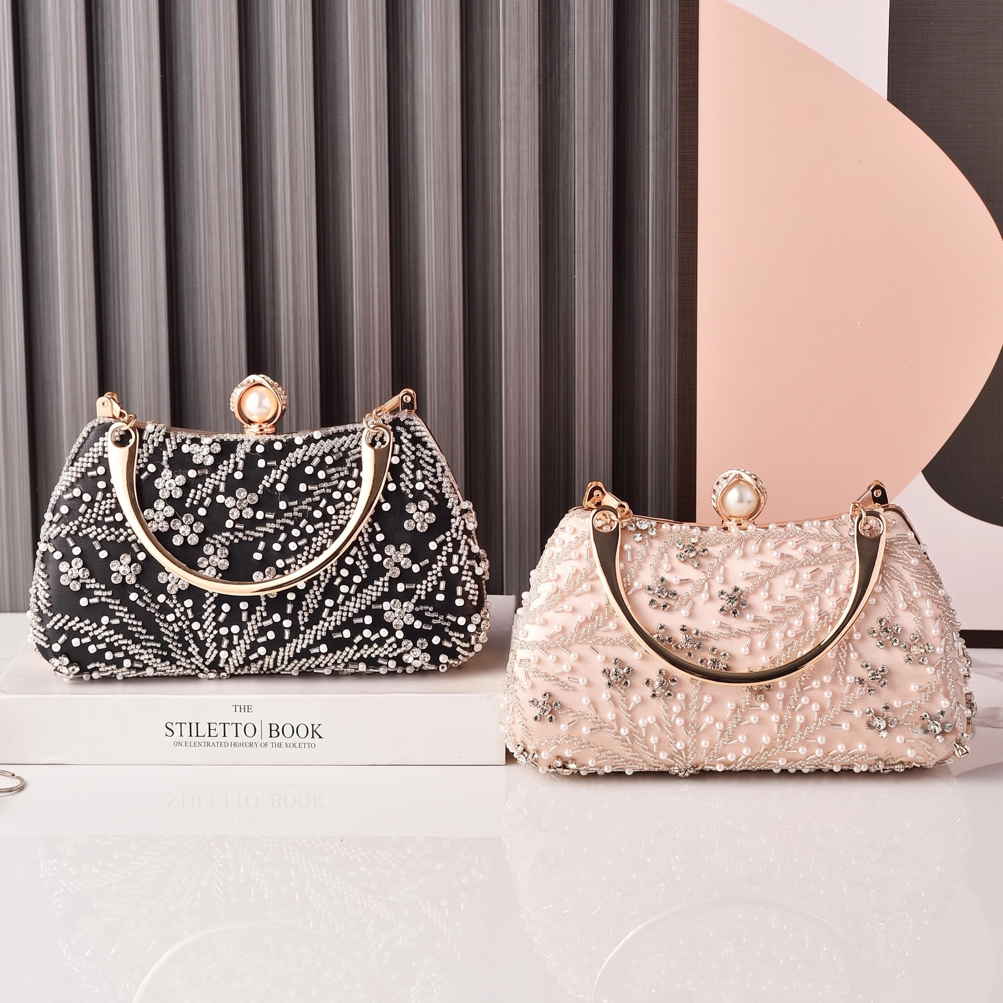 Black Handbag Beading Vintage  – Luxury Bags In China Wholesale recenzja i cena