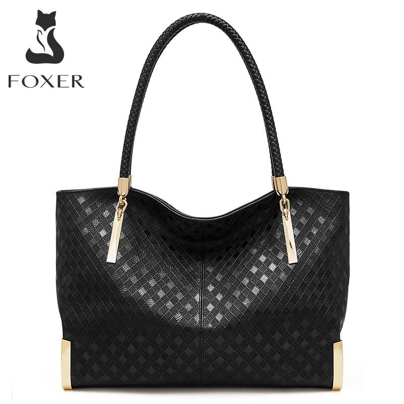 FOXER Genuine Leather Lady's H – Luxury Quilted Bags recenzja i cena