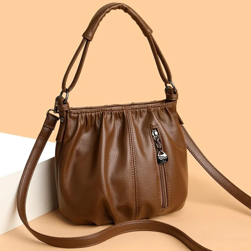 Fashionable Leather Women's Sh – Luxury Bags Classy recenzja i cena